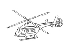 Coloriage helicoptÃ¨re