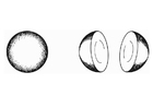 Coloriages hémisphère-demi-circulaire