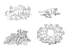 Coloriage herbivores