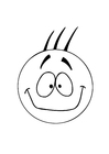 coloriage heureux