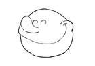 coloriage heureux