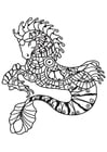 Coloriage hippocampe