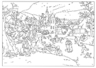 Coloriage hiver - Abel Grimmer