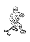 Coloriages hockey sur glace