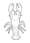 Coloriage homard