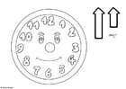 Coloriages horloge