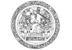 image maya dans un cercle