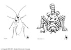 Coloriages insectes