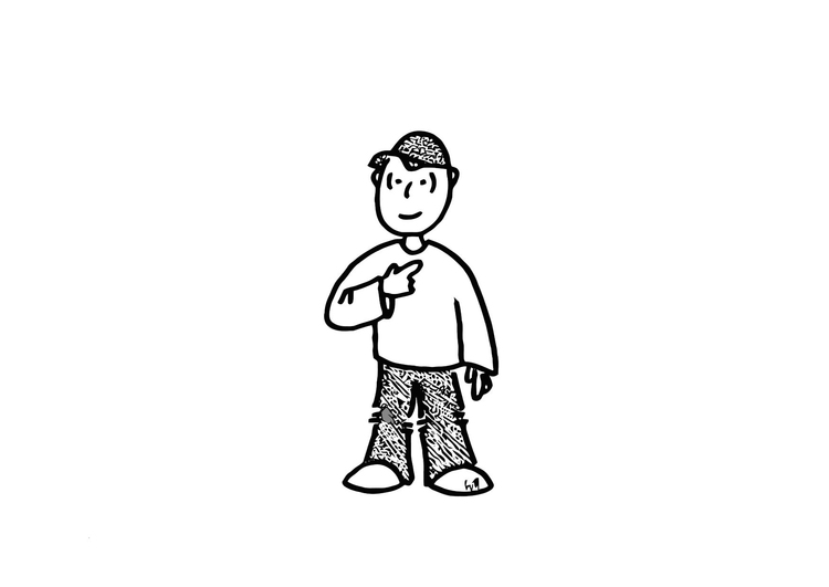 Coloriage je