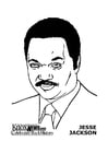 Coloriages Jesse Jackson