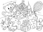 coloriage jouet