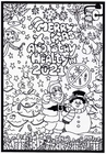 Coloriages joyeux Noël