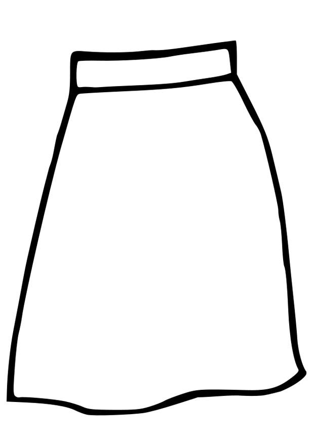 Dessiner sales une jupe