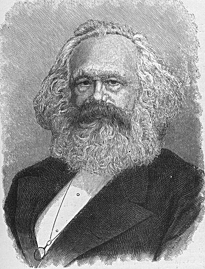 Coloriage Karl Marx
