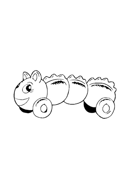 Coloriage la chenille - Coloriages Gratuits à Imprimer - Dessin 12065