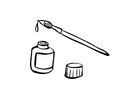 coloriage la peinture