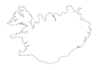 Coloriages la République d'Islande