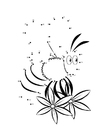 coloriage l'abeille