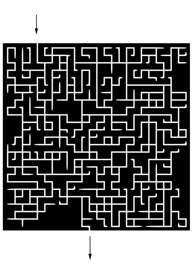 Coloriage labyrinthe