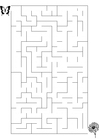 coloriage labyrinthe papillon et fleur
