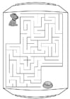 Coloriage labyrinthe