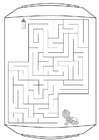 Coloriage labyrinthe