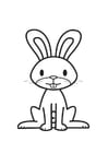 Coloriages Lapin