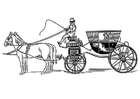 coloriage le carrosse