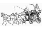 coloriage le carrosse