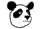 Coloriages le panda