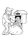 coloriage le parcours de la lettre 3