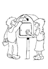 coloriage le parcours de la lettre 2