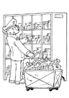 coloriage le parcours de la lettre 5