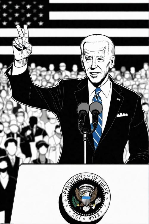 Le prÃ©sident Biden lors d&#39;une rÃ©union