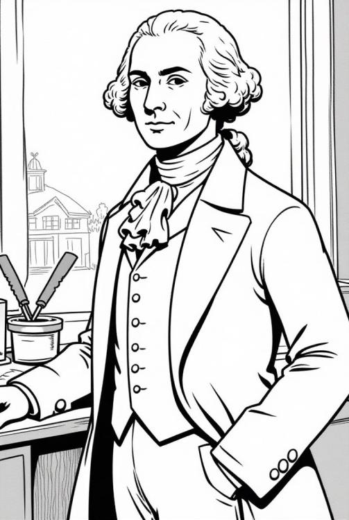 Le prÃ©sident George Washington