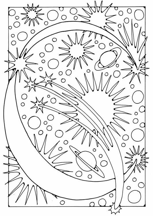 Coloriage lettre - C