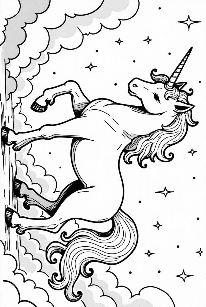 licorne magique