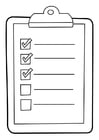 liste sur presse-papiers