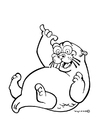 Coloriage loutre