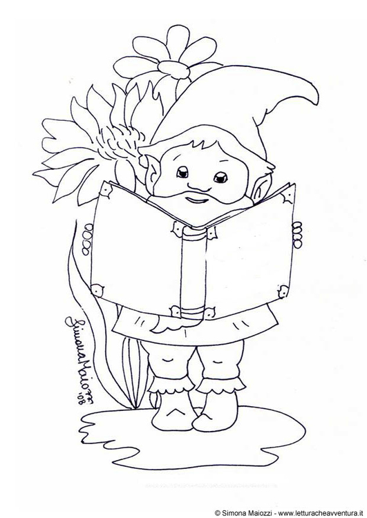 Coloriage lutin  Coloriages Gratuits à Imprimer  Dessin 12319