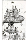 Coloriage maison du futur - 1883