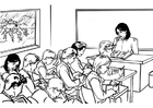maîtresse de la classe