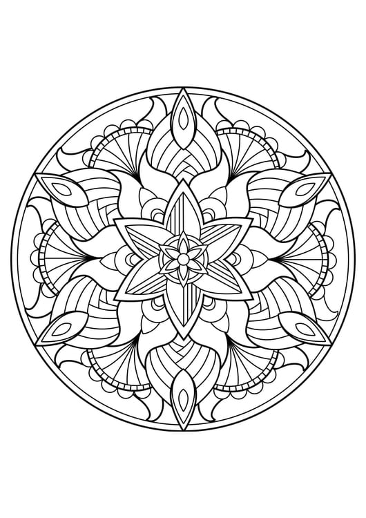 Coloriage Mandala Coloriages Gratuits A Imprimer Dessin 30834