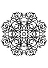 Coloriage Mandala