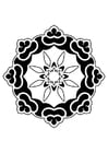 Coloriage Mandala