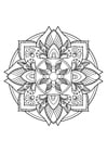 Coloriage Mandala