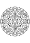 Coloriage Mandala