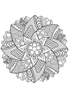 Coloriage Mandala