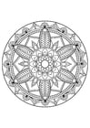 Coloriage Mandala