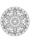 Coloriage Mandala